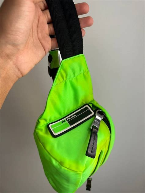 prada neon belt bag|farfetch Prada purses.